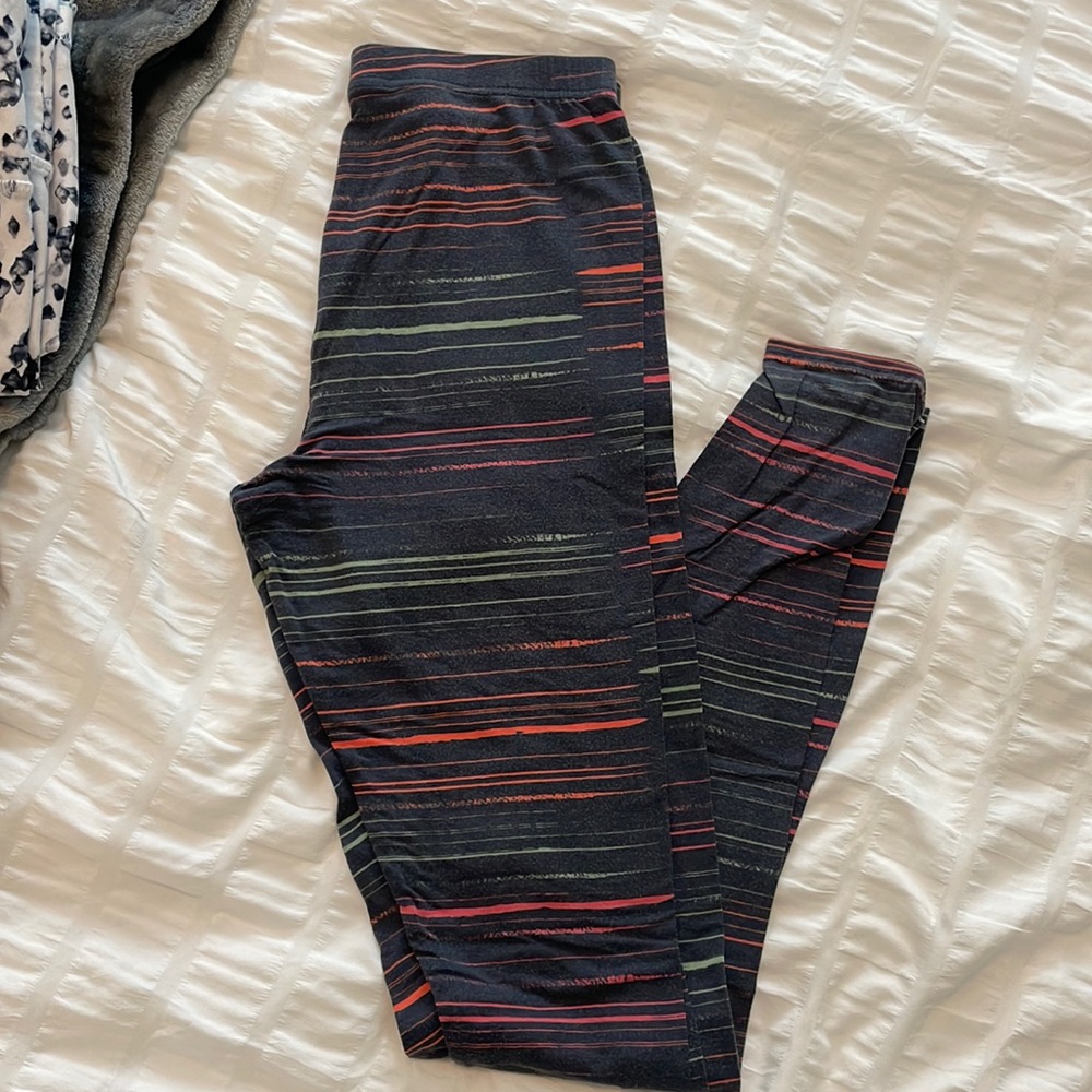 Stripped Leggings